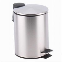 Trade Shop Traesio - Trade Shop - stahl-treteimer 3 liter badezimmer abfalleimer home 87443 - Trade Shop Traesio - Trade Shop - stahl-treteimer 3 liter badezimmer abfalleimer home 87443 - von TRADE SHOP TRAESIO