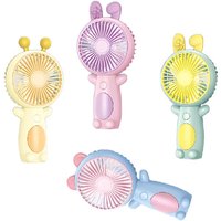 Trade Shop - MINI VENTILATOR PORTATILE RECARICABILE MULTICOLORE MIT ORECCHIEVE 2 VARI COLOURS - Trade Shop - MINI VENTILATOR PORTATILE RECARICABILE MULTICOLORE MIT ORECCHIEVE 2 VARI COLOURS - von TRADE SHOP TRAESIO