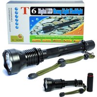 Trade Shop Traesio - Trade Shop - wasserdichte, wiederaufladbare cree T6 taktische led-taschenlampe mit XMLT6-VERLÄNGERUNG - Trade Shop Traesio - Trade Shop - wasserdichte, wiederaufladbare cree T6 taktische led-taschenlampe mit XMLT6-VERLÄNGERUNG - von TRADE SHOP TRAESIO