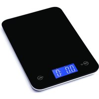 Trade Shop Traesio - Trade Shop - digitale lcd flache glas küchenwaage 5KG von 1GR bis 5KG touch - von TRADE SHOP TRAESIO