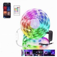 Trade Shop - digitaler intelligenter led-streifen wifi kit 3MT 10W musiksynchronisation XZ-D033 - von TRADE SHOP TRAESIO