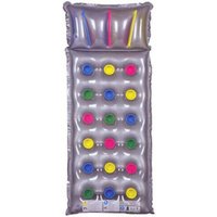 Trade Shop Traesio - Trade Shop - einzelne aufblasbare matratze 1 platz 188X72CM silber meer strand - von TRADE SHOP TRAESIO