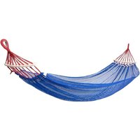 Trade Shop Traesio - Trade Shop - portatile leggera dondolo giardino cortile campsite blu - von TRADE SHOP TRAESIO