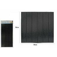 Trade Shop - fliesen 3D wandtattoo wandpaneel 70X70CM schwarz holz 71103 - Trade Shop - fliesen 3D wandtattoo wandpaneel 70X70CM schwarz holz 71103 - von TRADE SHOP TRAESIO