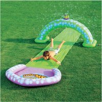 Trade Shop Traesio - Trade Shop - garten wasserrutsche mit bogen 488 cm spass pool meer sommer - von TRADE SHOP TRAESIO