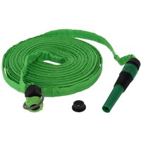 Trade Shop Traesio - Trade Shop - gartenschlauch flachwasserpumpe gartenterrasse 15MT mit pistolelanze - von TRADE SHOP TRAESIO