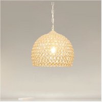 Trade Shop - goldene halbkugel-hängelampe mit eingelegten kristallen E27 32958 - Trade Shop - goldene halbkugel-hängelampe mit eingelegten kristallen E27 32958 - von TRADE SHOP TRAESIO