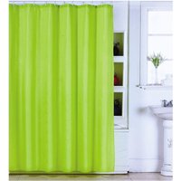 Trade Shop Traesio - Trade Shop - grüner polyester-duschvorhang 180X200 cm badewannenvorhang - von TRADE SHOP TRAESIO