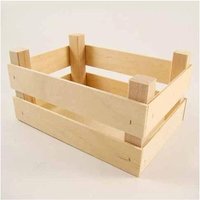 Trade Shop Traesio - Trade Shop - holzobstkasten brotkorb 20 x 14 cm - Trade Shop Traesio - Trade Shop - holzobstkasten brotkorb 20 x 14 cm - von TRADE SHOP TRAESIO