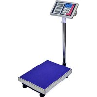Trade Shop Traesio - Trade Shop - industriewaage mit plattform bis 150 kg mit lcd-display CW585 - von TRADE SHOP TRAESIO