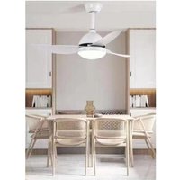 Trade Shop Traesio - Trade Shop - kronleuchter deckenventilator modern led deckenleuchte 3 blätter dimmbar 60001 - Trade Shop Traesio - Trade Shop - kronleuchter deckenventilator modern led deckenleuchte 3 blätter dimmbar 60001 - von TRADE SHOP TRAESIO