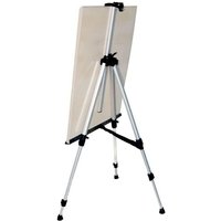 Trade Shop - Künstlerische Staffelei, faltbar, Leinwandhalterung aus Aluminium, 160 cm, Zeichnung - Trade Shop - Künstlerische Staffelei, faltbar, Leinwandhalterung aus Aluminium, 160 cm, Zeichnung - von TRADE SHOP TRAESIO