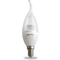 Trade Shop - led-leuchte E14 transparent candel 5 watt foltende licht 6500K hohe qualität 00289 - von TRADE SHOP TRAESIO