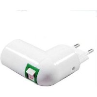 Trade Shop Traesio - Trade Shop - lampenfassung adapter fassung E27 oder E14 mit schalter lampenfassung stecker - von TRADE SHOP TRAESIO