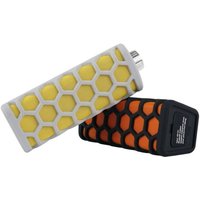Trade Shop Traesio - Trade Shop - lautsprecher wasserdicht tragbarer externer lautsprecher haken bluetooth aux MP3 smartphone - von TRADE SHOP TRAESIO