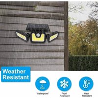 Trade Shop - LED-Außenstrahler mit Solarpanel und Dämmerungssensor IP65 - Trade Shop - LED-Außenstrahler mit Solarpanel und Dämmerungssensor IP65 - von TRADE SHOP TRAESIO
