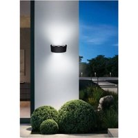 Trade Shop - LED-Außenwandleuchte 16 w crown IP65 up & down schwarz warmes kaltes natürliches licht - Trade Shop - LED-Außenwandleuchte 16 w crown IP65 up & down schwarz warmes kaltes natürliches licht - von TRADE SHOP TRAESIO