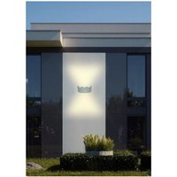 Trade Shop Traesio - Trade Shop - LED-Außenwandleuchte 16W crown IP65 up & down grau warmes kaltes natürliches licht - Trade Shop Traesio - Trade Shop - LED-Außenwandleuchte 16W crown IP65 up & down grau warmes kaltes natürliches licht - von TRADE SHOP TRAESIO