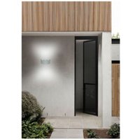 Trade Shop Traesio - Trade Shop - LED-Außenwandleuchte 16W crown IP65 up & down grau warmes kaltes natürliches licht - Trade Shop Traesio - Trade Shop - LED-Außenwandleuchte 16W crown IP65 up & down grau warmes kaltes natürliches licht - von TRADE SHOP TRAESIO