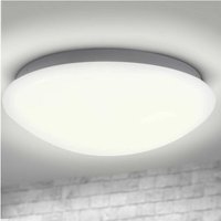 Trade Shop Traesio - Trade Shop - Runde LED-Deckenleuchte, 12 w, weißes Licht, 4000 k, natürliche Deckenleuchte, 29,5 cm - von TRADE SHOP TRAESIO