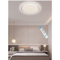 Trade Shop - led-deckenleuchte 60W smart dimmable deckenleuchte mit kristalleffekt - von TRADE SHOP TRAESIO
