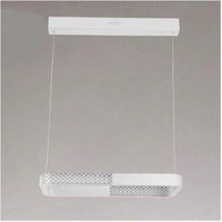 Trade Shop - led-hängelampe 18W rechteckig weiss kristall fernbedienung 32002 - Trade Shop - led-hängelampe 18W rechteckig weiss kristall fernbedienung 32002 - von TRADE SHOP TRAESIO