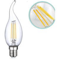 Trade Shop - LED-Lampe, 4 w, E14, kaltweiß, Flamme, Windlicht, Filament - Trade Shop - LED-Lampe, 4 w, E14, kaltweiß, Flamme, Windlicht, Filament - von TRADE SHOP TRAESIO
