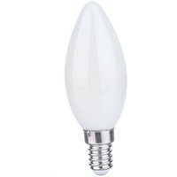 Trade Shop Traesio - Trade Shop - led-lampe matt filament 4W E14 kaltlicht warm natürlich kerze C35B - von TRADE SHOP TRAESIO