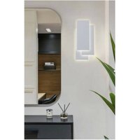 Trade Shop - led rechteckige wandleuchte nachttischlampe 12W kalt warm naturlicht E41 - von TRADE SHOP TRAESIO