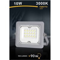 Trade Shop - faro-led 10 w ultra slim outer grey IP65 cold natur FS10W-G - Trade Shop - faro-led 10 w ultra slim outer grey IP65 cold natur FS10W-G - von TRADE SHOP TRAESIO