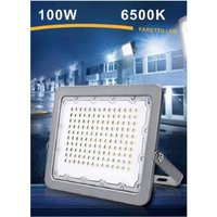 Trade Shop - LED-Strahler 100W Ultra Slim Outdoor Grau IP65 Licht 6500K 4000K 3000K FS100 - Trade Shop - LED-Strahler 100W Ultra Slim Outdoor Grau IP65 Licht 6500K 4000K 3000K FS100 - von TRADE SHOP TRAESIO