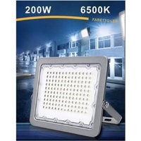 Trade Shop Traesio - Trade Shop - LED-Strahler 200W Ultra Slim Outdoor Grau IP65 Licht 6500K 4000K 3000K FS200W-G5 - Trade Shop Traesio - Trade Shop - LED-Strahler 200W Ultra Slim Outdoor Grau IP65 Licht 6500K 4000K 3000K FS200W-G5 - von TRADE SHOP TRAESIO
