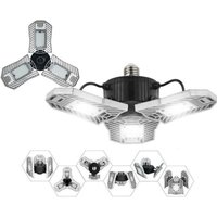 Trade Shop - led smd Kronleuchter Lampe 60W 6000K 6000 Lumen verformbar E27 Stecker - von TRADE SHOP TRAESIO