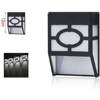Trade Shop Traesio - Trade Shop - Solarbetriebene Wandleuchte led 12cm für Gärten 2003002 - von TRADE SHOP TRAESIO