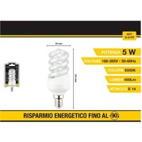 Trade Shop Traesio - Trade Shop - Spiralförmige LED-Glühbirne E14 5W Kaltes warmes natürliches weißes Licht 28D S-01T - Trade Shop Traesio - Trade Shop - Spiralförmige LED-Glühbirne E14 5W Kaltes warmes natürliches weißes Licht 28D S-01T - von TRADE SHOP TRAESIO