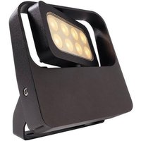 Trade Shop - 9W LED-Strahler, verstellbar, IP65, für den Außenbereich, Projektor, Garten, Schaufenster, 230V - Trade Shop - 9W LED-Strahler, verstellbar, IP65, für den Außenbereich, Projektor, Garten, Schaufenster, 230V - von TRADE SHOP TRAESIO