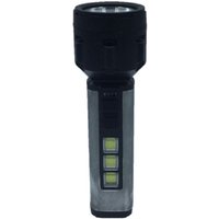 Trade Shop Traesio - Trade Shop - led taschenlampe usb wiederaufladbar 5W+3 cob leuchtet camping wandern jagd Q-LED66 - von TRADE SHOP TRAESIO