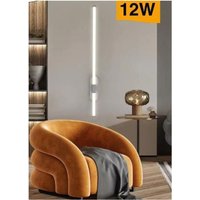 Trade Shop Traesio - Trade Shop - led Wandleuchte 12 Watt Langes Rohr Modernes Weiß Kalt Warm Natur Licht E80 - Trade Shop Traesio - Trade Shop - led Wandleuchte 12 Watt Langes Rohr Modernes Weiß Kalt Warm Natur Licht E80 - von TRADE SHOP TRAESIO
