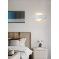 Trade Shop Traesio - Trade Shop - led wandleuchte 8WATT doppel-emission 3 lichtfarben E17-B3C - von TRADE SHOP TRAESIO