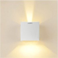 Trade Shop - led-würfel-wandleuchte 10W 1300LM einstellbares licht auf und ab IP65 - Trade Shop - led-würfel-wandleuchte 10W 1300LM einstellbares licht auf und ab IP65 - von TRADE SHOP TRAESIO