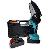 Trade Shop - mini elektro-kettensäge mit doppel-batterie schneider 6'' koffer lld - Trade Shop - mini elektro-kettensäge mit doppel-batterie schneider 6'' koffer lld - von TRADE SHOP TRAESIO