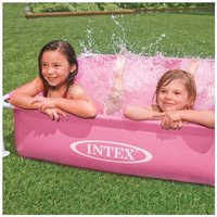 Trade Shop Traesio - Trade Shop - mini frame rosa quadratischer pool mit rahmen 122X122X30 cm kinder sommer 57172 - Trade Shop Traesio - Trade Shop - mini frame rosa quadratischer pool mit rahmen 122X122X30 cm kinder sommer 57172 - von TRADE SHOP TRAESIO