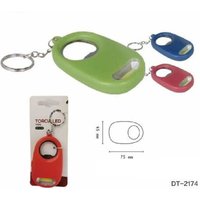 Trade Shop Traesio - Trade Shop - mini led cob taschenlampe mit flaschenöffner verschiedene farben DT-2174 - von TRADE SHOP TRAESIO