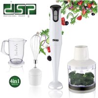 Trade Shop - 2-Gang-Handmixer, Küchenmaschine, Mini-Mixer, 300 w - von TRADE SHOP TRAESIO