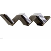 Trade Shop Traesio - Trade Shop - modernes design zig zag wandregal 3 fächer wenghe - Trade Shop Traesio - Trade Shop - modernes design zig zag wandregal 3 fächer wenghe - von TRADE SHOP TRAESIO