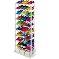 Trade Shop Traesio - Trade Shop - modulares schuhregal für 30 paar schuhe platzsparendes regal schuhregal erstaunlich - von TRADE SHOP TRAESIO