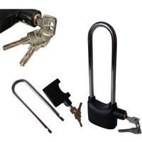 Trade Shop - alarm-scheibenschloss diebstahlsicherung sound motorrad roller vorhängeschloss 110 db 110XXL - von TRADE SHOP TRAESIO