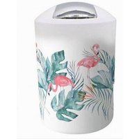 Trade Shop Traesio - Trade Shop - mülleimer abfalleimer badzubehör flamingos 69968 - von TRADE SHOP TRAESIO