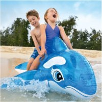 Trade Shop Traesio - Trade Shop - orca reitbar aufblasbar kinderspiel 152X144CM meer pool blau - von TRADE SHOP TRAESIO