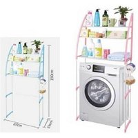 Trade Shop Traesio - Trade Shop - organiser regale über waschmaschine wc badezimmer platzsparend - von TRADE SHOP TRAESIO